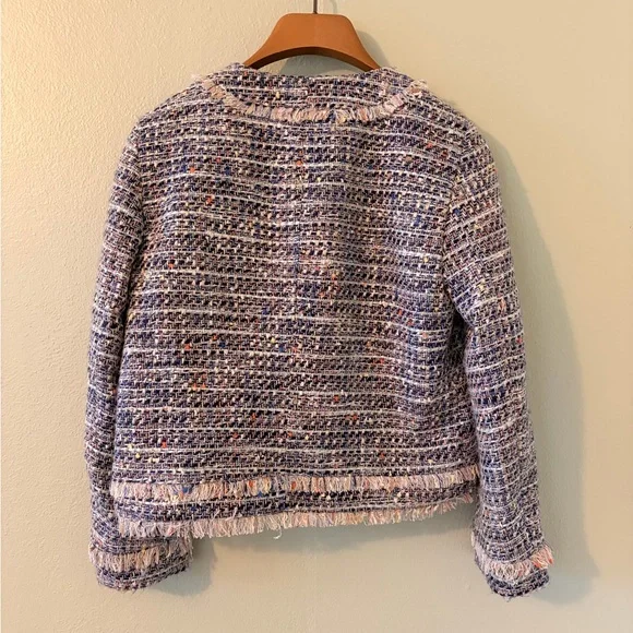 NWT J. Crew Multicolor Tweed Blazer - Picture 2 of 5
